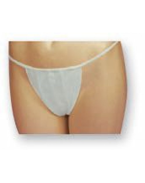 Tanga Lady desechable PP Tejido sin tejer Blanco o Azul. Pack-100 unidades