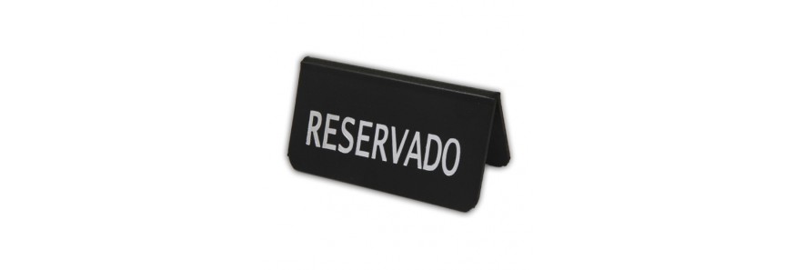 Reservados para Mesas de Bares Restaurantes y Cafeterías