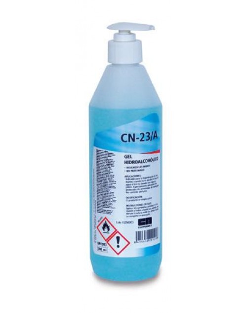 Gel Hidroalcohólico Para Higiene y Desinfección De Manos 500 cc. (11 Unidades) CN-23/A