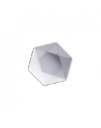 Plato Hexagonal Actualite 12 cm x 24 unidades para bares y restaurantes Corona