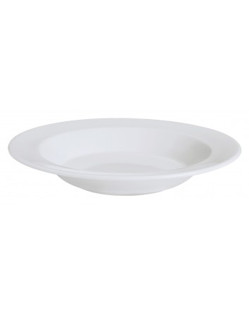 Plato Hondo Elegance 23 cm x 24 unidades para bares y restaurantes Corona