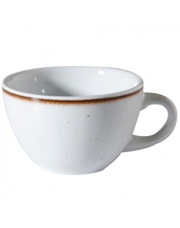 Taza Café Redonda Artisan Blanco 260 cc x 24 unidades para bares y restaurantes Corona