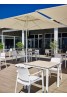 Parasol Cuadrado Profesional 3 x 3 Formentera Ezpeleta