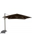 Parasol Lateral Profesional para Terrazas Flexo 3x3 m. Ezpeleta. Estructura Taupé