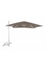 Parasol Lateral Profesional para Terrazas Flexo 3x3 m. Ezpeleta. Estructura Blanca