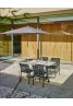 Mesa Abatible Kos Duo para exteriores de bares y restaurantes Ezpeleta 120x80 cm.