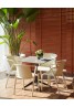  Mesa cuadrada Quatro Fix Ezpeleta para exteriores de bares y restaurantes 