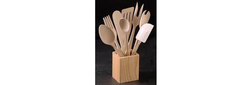 Utensilios de Madera Para Cocina