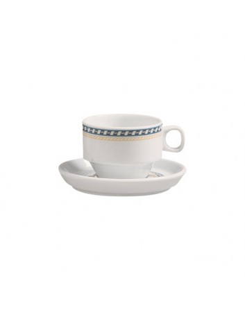 Taza Café Alboran 130 cc x 24 unidades para bares y restaurantes Porvasal