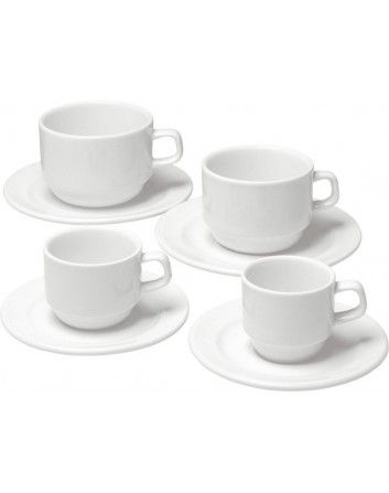 Plato para taza Moka/Café Turia 12,5 cm x 24 unidades para bares y restaurantes Porvasal