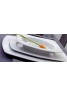 Plato Llano Liso serie Arenas porcelana 28x28 cm 12 unidades para bares y restaurantes Porvasal