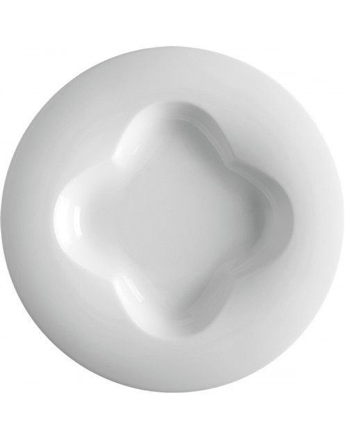 Plato hondo Bloom serie Orbe porcelana 31 cm x 6 unidades para bares y restaurantes Porvasal