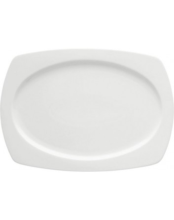 Fuente rectangular Malvarossa 38x27 cm 6 unidades para bares y restaurantes Porvasal