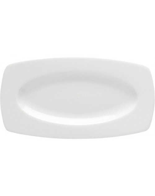 Fuente rectangular Malvarossa 23x12 cm 12 unidades para bares y restaurantes Porvasal