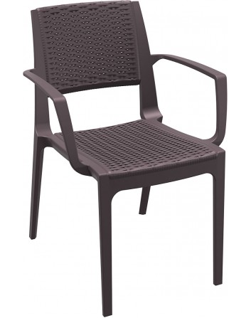 Silla Capri (Modena) Rattan con brazos Resol Garbar