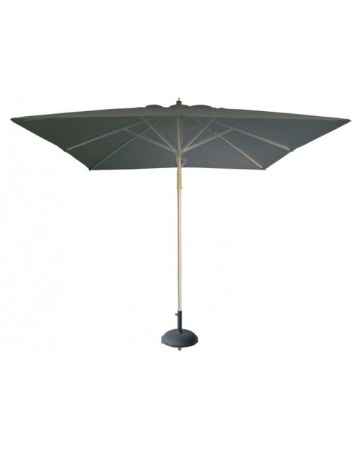 Parasol I1 Resol Garbar Aluminio Brillante 3x3m. Para Terrazas Bares y Restaurantes Resol