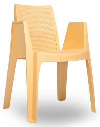 Silla Play Recycled con Brazos  Garbar Resol Polipropileno Reciclado