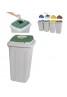 Contenedor de Basura 95 litros Recogida Selectiva Luxe Ressol