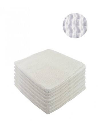 Paño de Rejilla Doble Blanco 40x40 cm. Ressol. Pack-12 Unidades