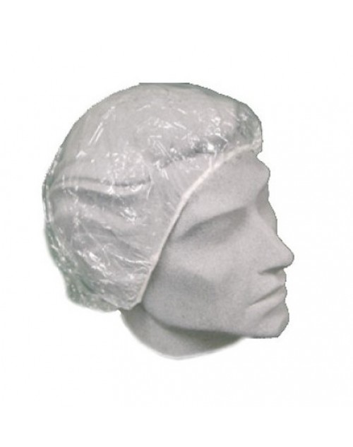 Gorro de Plástico Transparente Desechable Un Sólo Uso Ressol. Pack-1000 Unidades