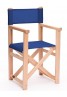 Silla Menorquina Infantil de Madera Plegable S Barniz Natur Lona Colores