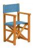 Silla Menorquina Infantil de Madera Plegable S Barniz Miel Lona Colores