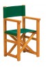 Silla Menorquina Infantil de Madera Plegable S Barniz Miel Lona Colores