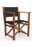 Silla Menorquina Extra Grande King Size Modelo K Madera Color Brandy Lona Colores