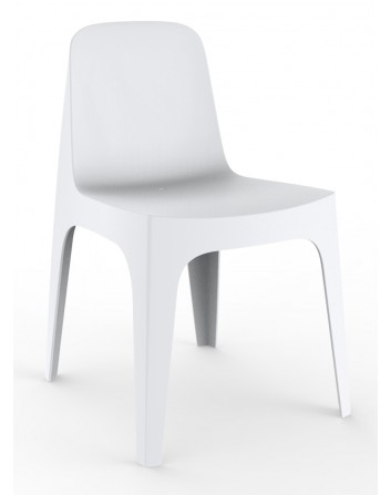 Silla Solid Vondom Para Exteriores de Polipropileno 