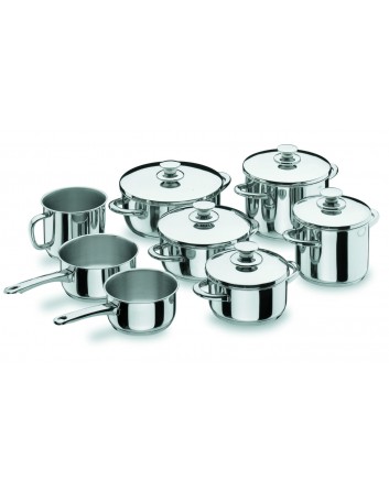 Batería de Cocina Vitrocor 8 Piezas Lacor