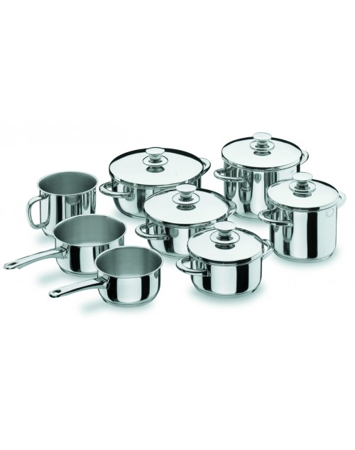 Batería de Cocina Vitrocor 8 Piezas Lacor