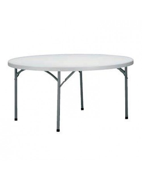 Mesa Redonda Plegable Kraus para Catering Ø 160 cm. Resol Garbar