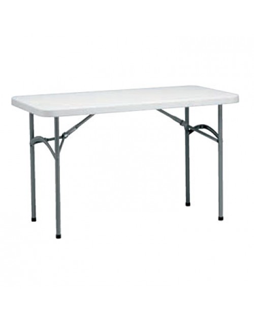 Mesa Rectangular Plegable para Catering Strauss 123x61 cm. Resol Garbar