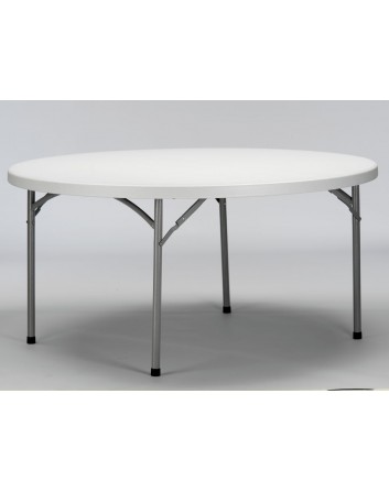 Mesa Verdi para Catering Plegable Redonda Ø 152,5 cm. Resol Garbar