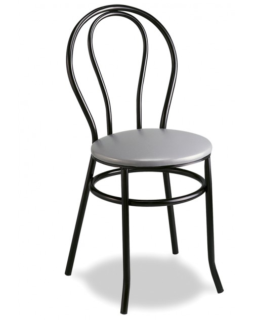 Silla Apilable Para Bares y Restaurantes Tubo Acerado M.106 Muebles Romero