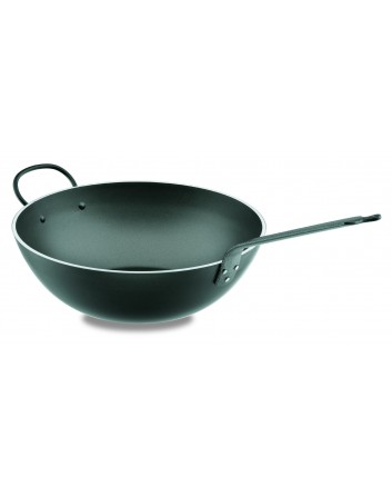 Wok Robust Aluminio Lacor Antiadherente Con Asa